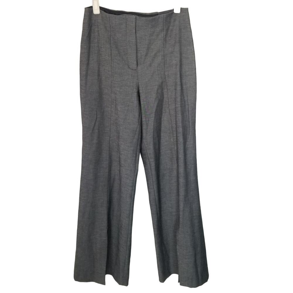 Express Womens Wide Leg High Rise Trouser Pants Size 8R Career Corp Work Office